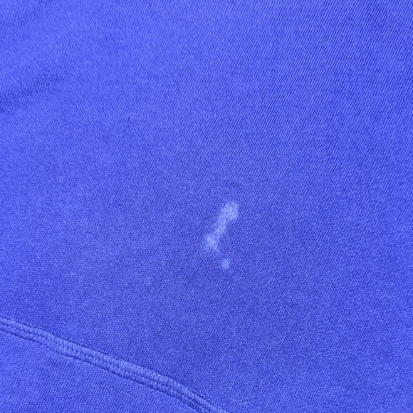 PINK Victoria's Secret Blue Long Sleeve Sweatshirt with Neckline - Picture 3 of 4